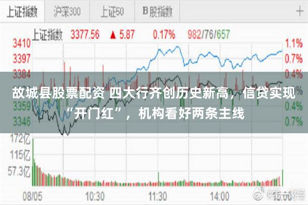 故城县股票配资 四大行齐创历史新高，信贷实现“开门红”，机构看好两条主线