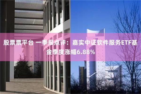 股票票平台 一季报点评：嘉实中证软件服务ETF基金季度涨幅6.88%