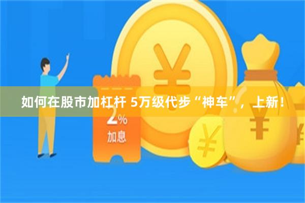 如何在股市加杠杆 5万级代步“神车”，上新！