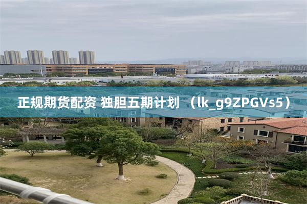 正规期货配资 独胆五期计划 （lk_g9ZPGVs5）